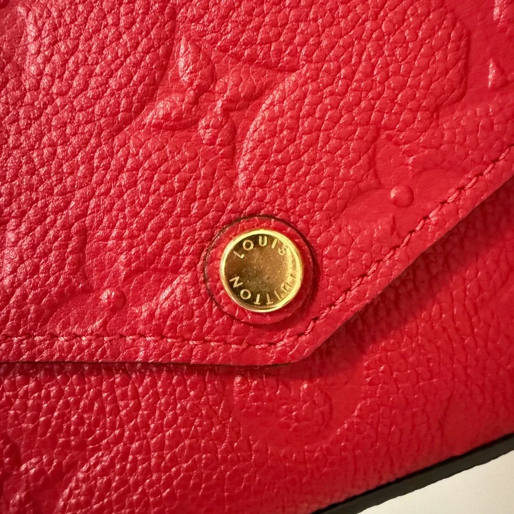Louis Vuitton Empriente Felicie Cherry Red Crossbody Bag - Picture 3 of 16